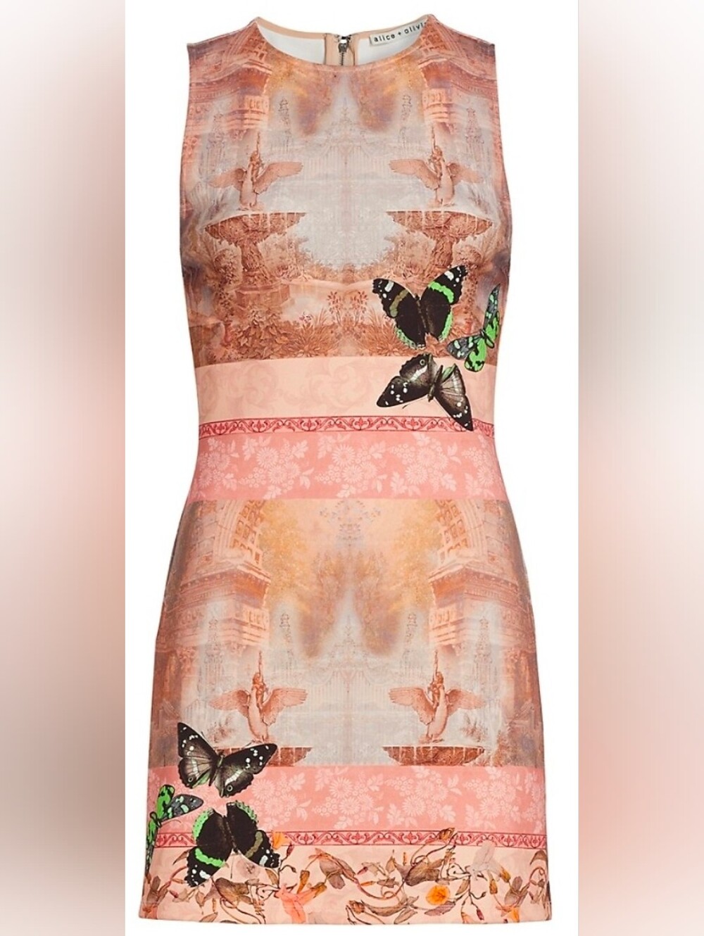 Alice + Olivia Wynell Versailles Print Mini Dress
